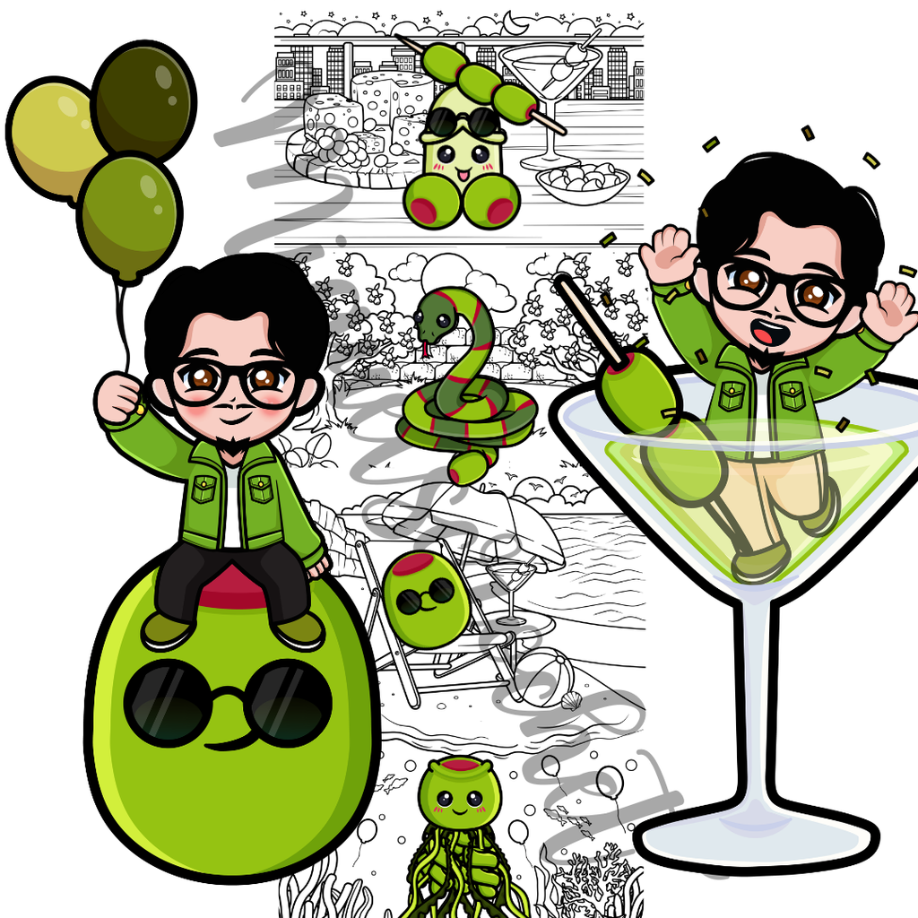 Olive Coloring Pages | PDF Download!