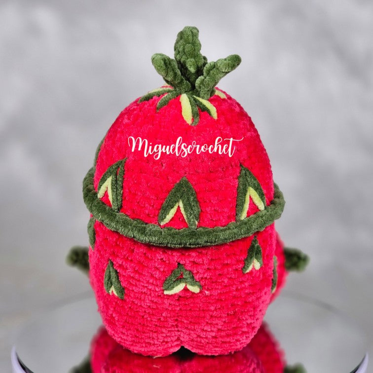 Dragon Fruit Wiwi Crochet Pattern Mod | PDF Download!