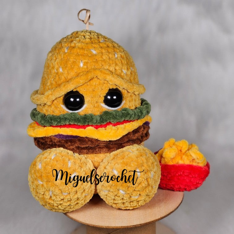 Burger Wiwi Crochet Pattern Mod | PDF Download!
