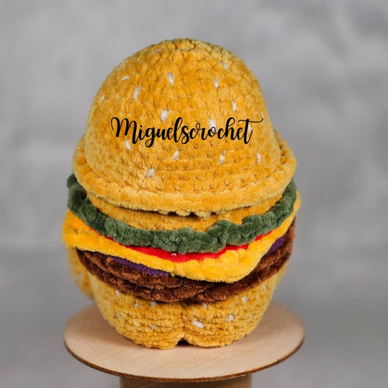 Burger Wiwi Crochet Pattern Mod | PDF Download!