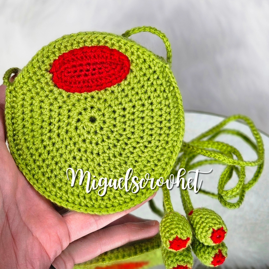 Olive Crossbody Bag Crochet Pattern | PDF Download!