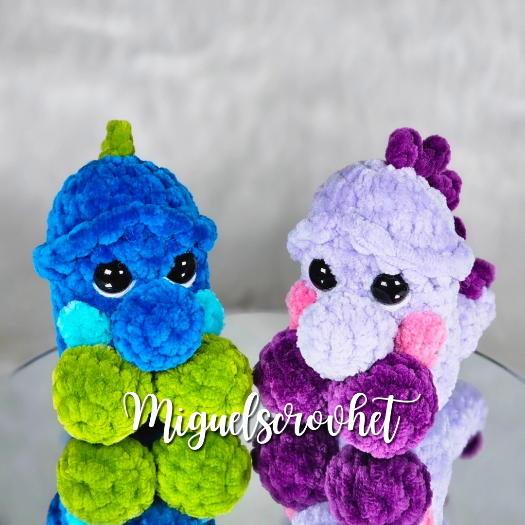 Mini Dino Wiwi Crochet Pattern | PDF Download!