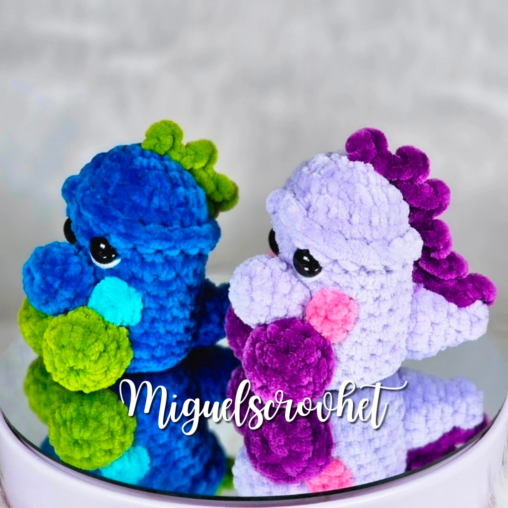 Mini Dino Wiwi Crochet Pattern | PDF Download!