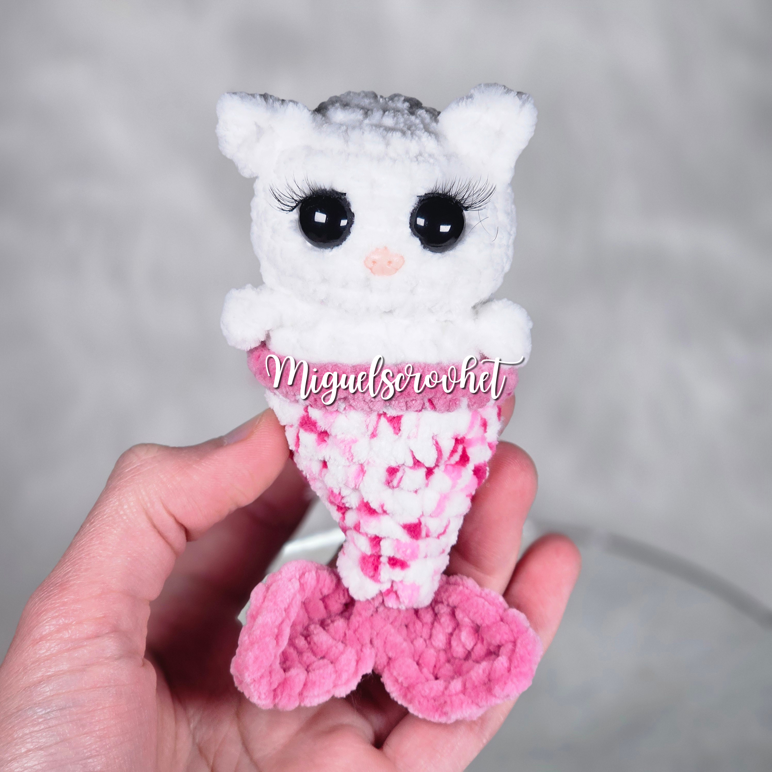 Mermaid Kitty Crochet Pattern | PDF Download!
