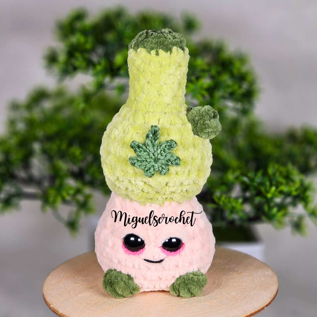 Cheeky Bong Shroom Crochet Pattern | PDF Download!