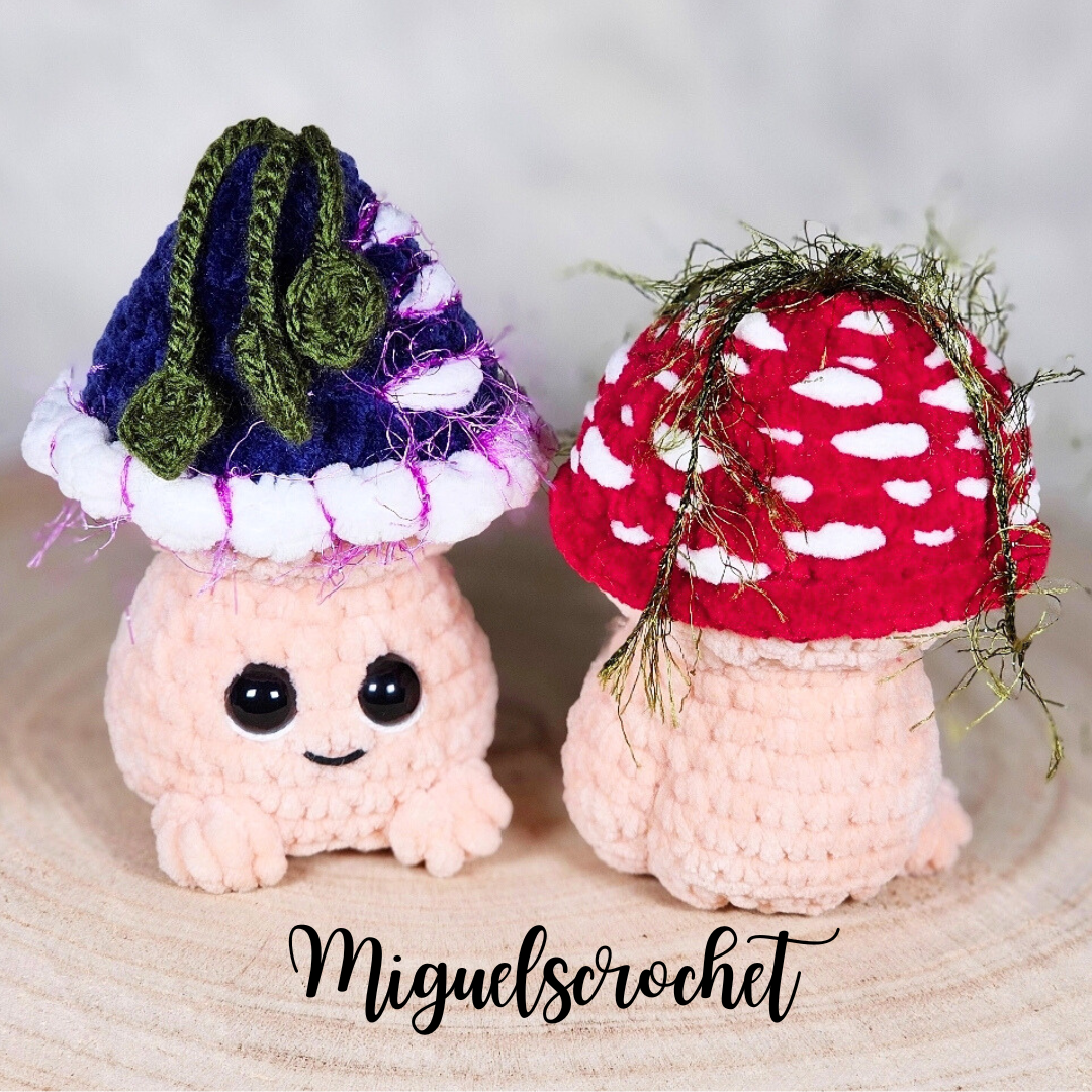 Cheeky Shrooms Crochet Pattern | PDF Download!