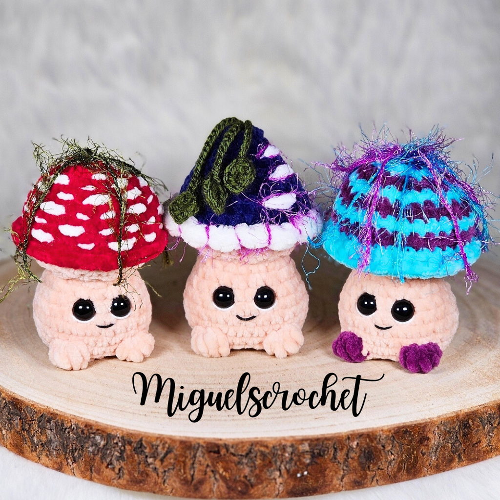 Cheeky Shrooms Crochet Pattern | PDF Download!