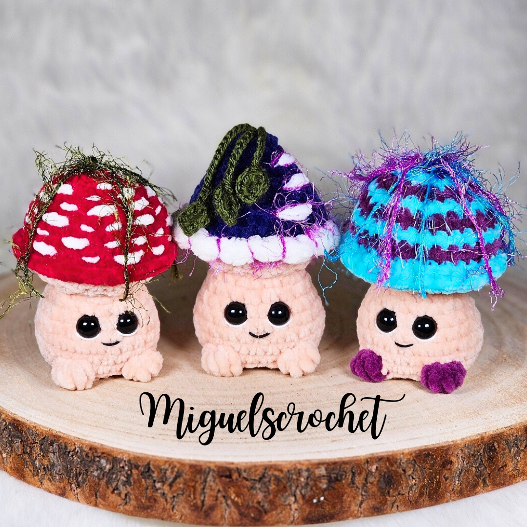Cheeky Shrooms Crochet Pattern | PDF Download!